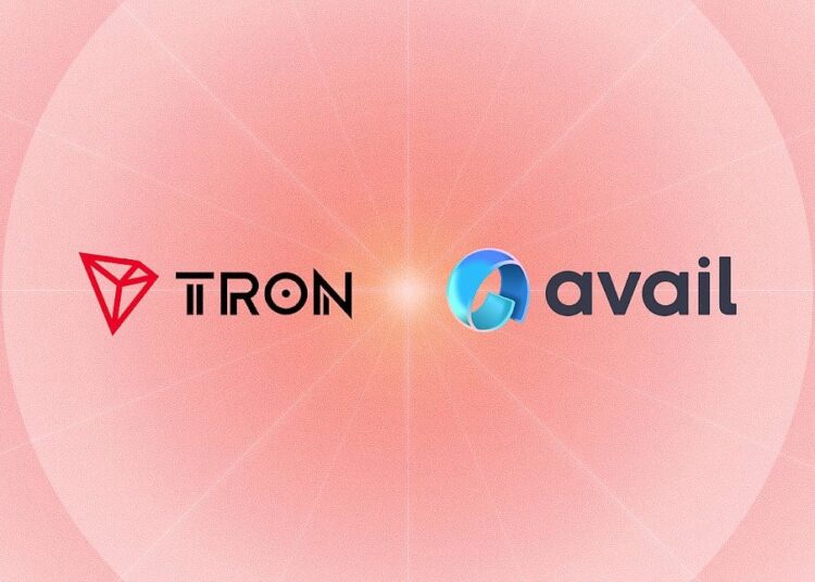 Avail Integration Enables TRON dApps and Users to Access Cross-Chain Liquidity and Unified Markets