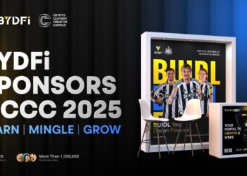 BYDFi Joins CCCC Lisbon 2025 as Sponsor, Empowering Creators and Web3 Education