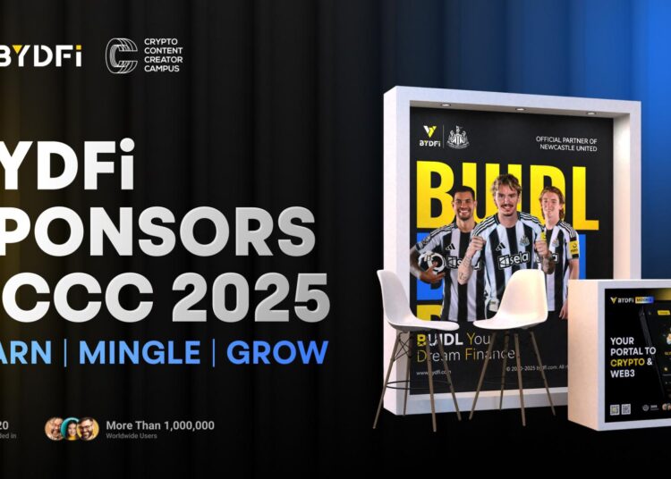 BYDFi Joins CCCC Lisbon 2025 as Sponsor, Empowering Creators and Web3 Education