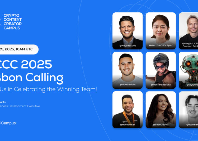 Crypto Content Creator Campus (CCCC) Lisbon 2025 Calling Highlights Revealed in Winner’s AMA Livestream