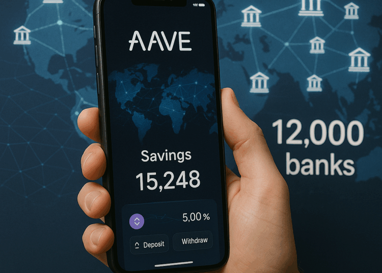 Aave Integrates With 12,000 Banks in New App Offering 5% Base Savings Rate
