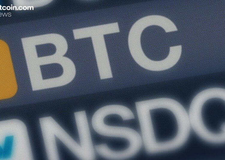 Bitcoin Tracks Nasdaq Losses, Not Its Rallies