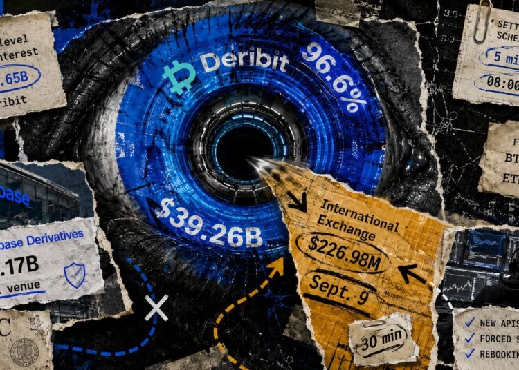 Deribit already holds 96.6% of Coinbase’s derivatives open interest ahead of Sept. 9 migration