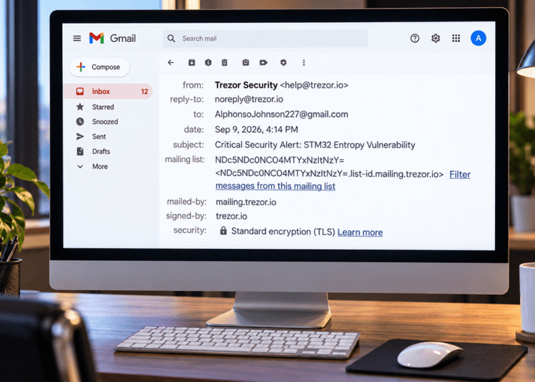 Hackers Hijack Trezor, Bitbox Emails to Target Crypto Users