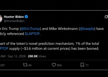 Hunter Biden’s LAPTOP Burns $3.5M After Eric Trump and Beeple Mentions