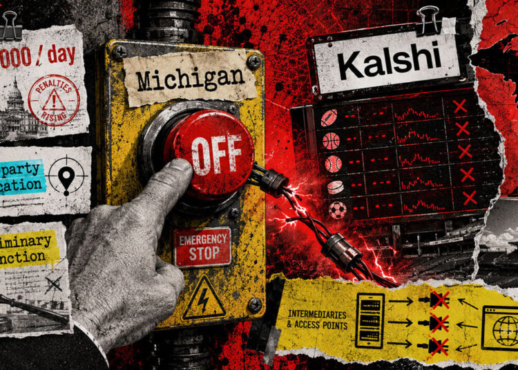 Kalshi Michigan injunction sets $500K daily geofence penalty