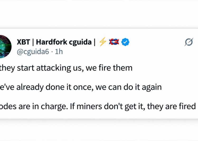 XBT Ticker Grab and Mining Revolt Grip BTCB2